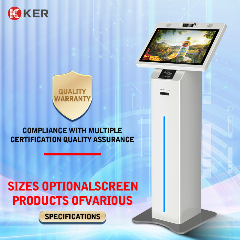 Latest company case about self service ticket kiosk for queue and call digital kiosk touch screen IC\ID\NFC card reader for self-service kiosk