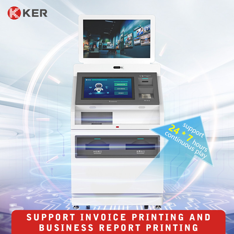 Latest company case about Customization Screen Display Multifunction Self Service Report Collect Terminal Kiosk