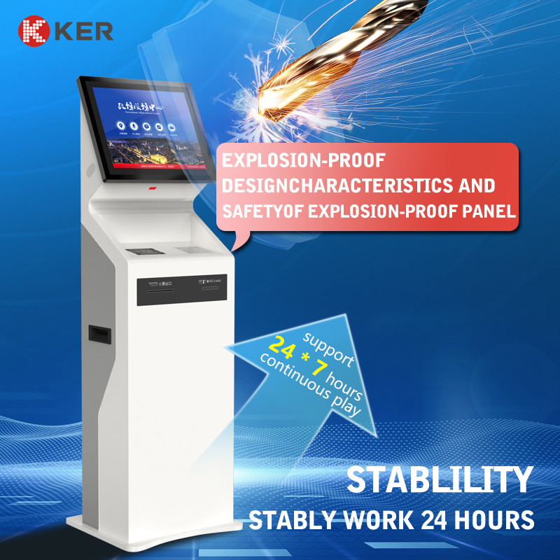 Latest company case about Self Service Machine Kiosk Nfc Reader Terminal Multifunction Self Service Kiosk