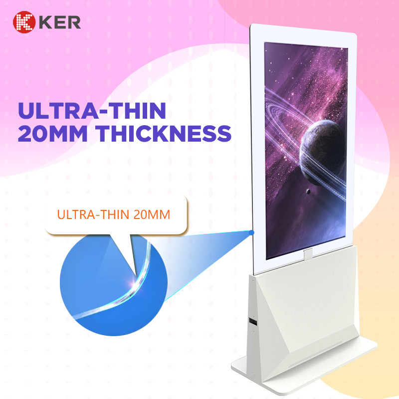 Latest company case about double side digital signage dual screen stand floor double side digital signage ultra thin digital signage and displays