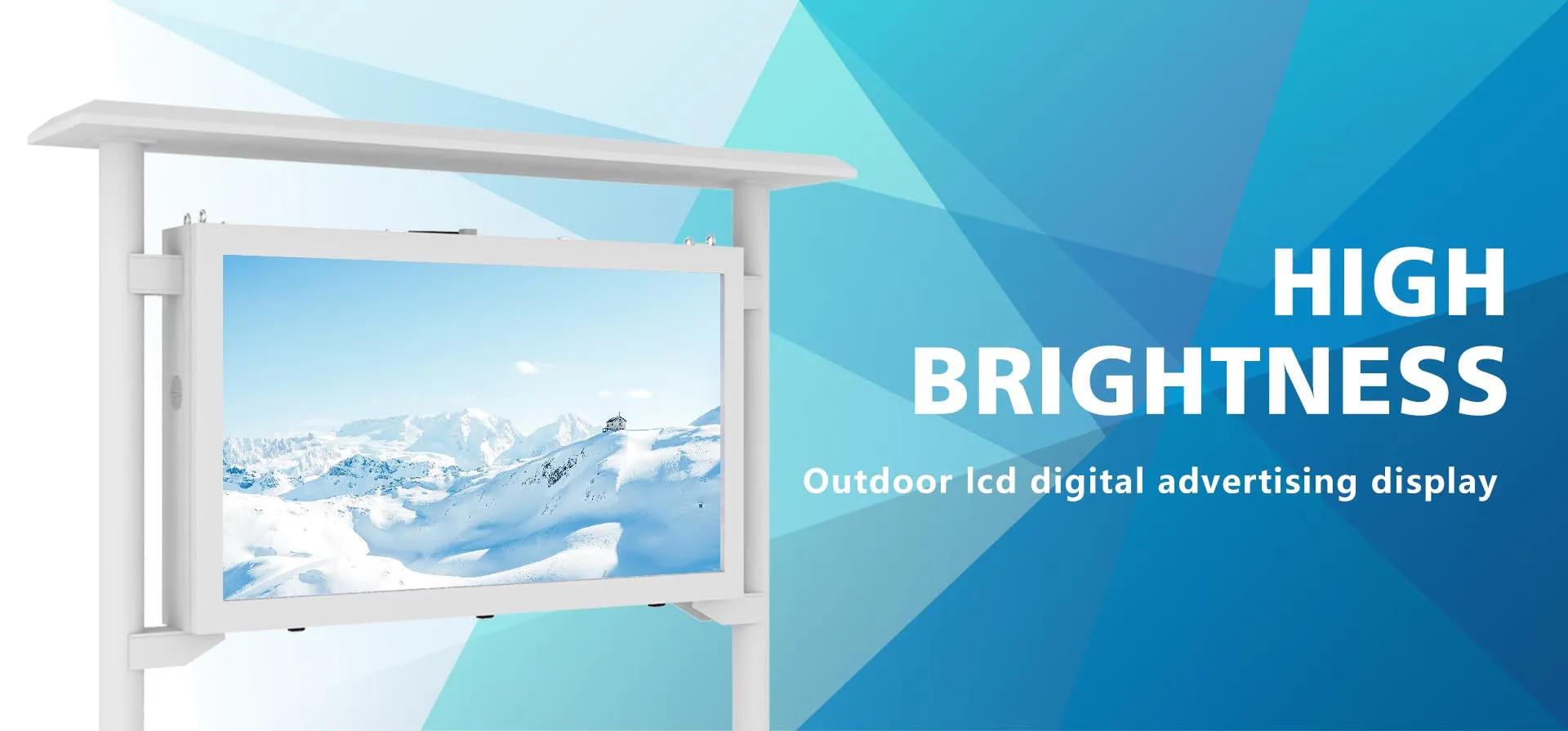 Latest company case about horizontal screen outdoor advertising player outdoor advertising display digital signage and displays