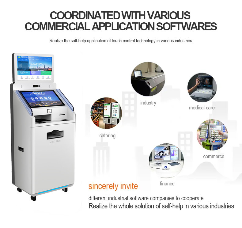 Latest company case about Multi-Functional Self-Service Sweeping And Printing All-In-One Machine Intelligent Self Service Report Print Terminal