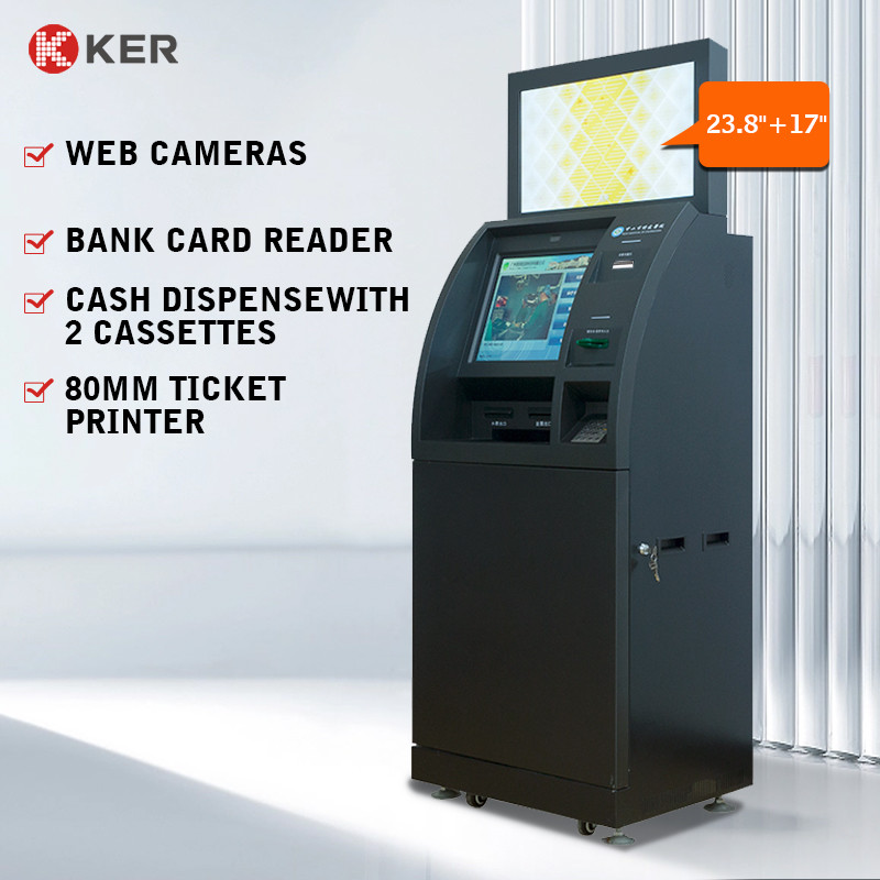 Latest company case about Bill Payment Kiosk Card Issuing Cash Accepting Machine Self Service Terminal
