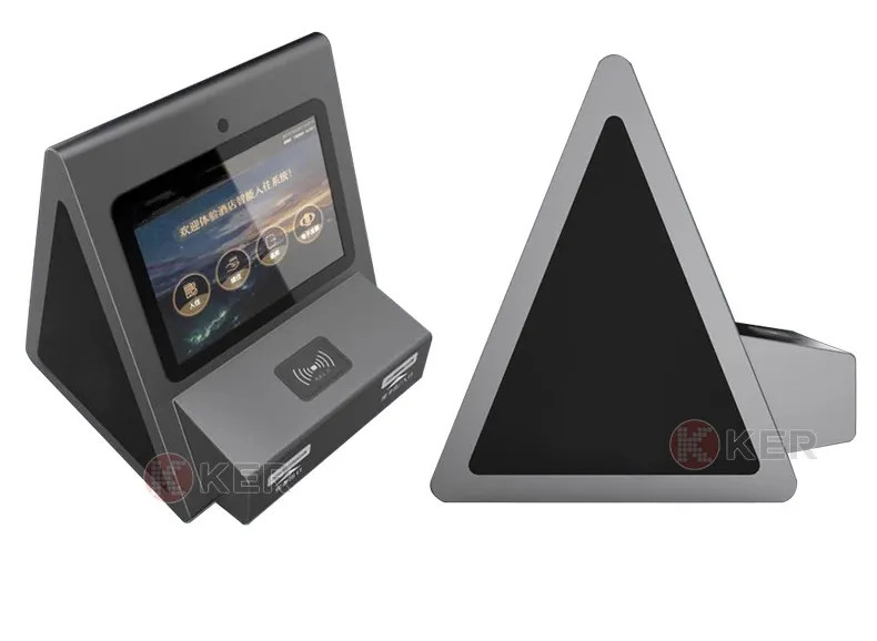 Latest company case about China Intelligent Hotel Information Registration Kiosk Self Service Terminal Hotel Check-in Kiosk