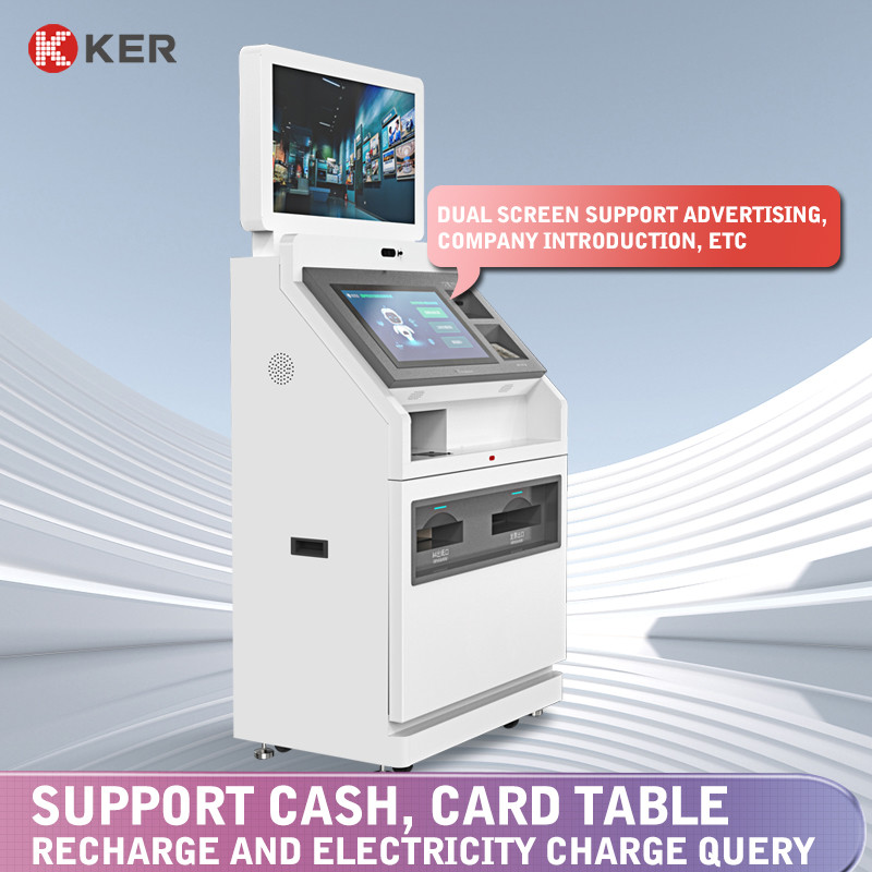 Latest company case about Digital Touch Screen Monitor Kiosk Self Service Report Print Terminal