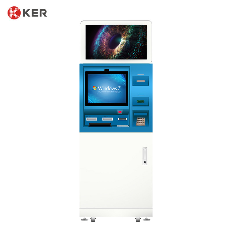 Latest company case about Public Service Terminal Cash Dispensing And Deposit Atm Payment Self Service Deposit Bank Terminal Kiosk