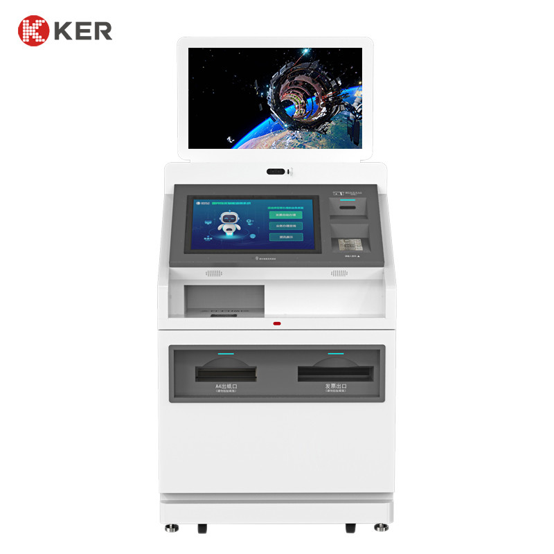 Latest company case about Interactive Automatic Touch Screen Ordering Machine Self Service Print Terminal Kiosk