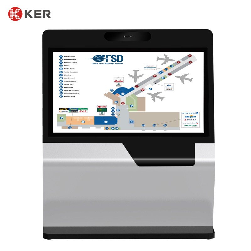 Latest company case about Good quality 55 inches INTEL I5 8G 256G self service kiosk kiosk CE\FCC\ROHS touch screen self-service in airport kiosk