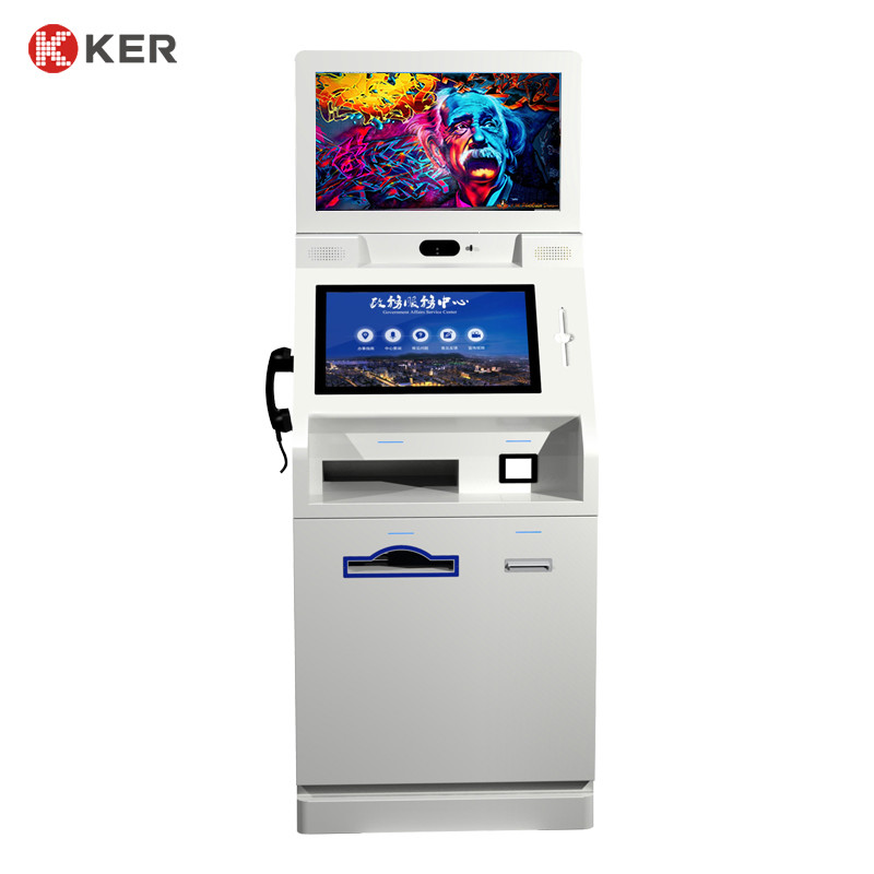 Latest company case about OEM Customized Smart Touch Screen Health Multifunction Self Service Report Collect Terminal Kiosk