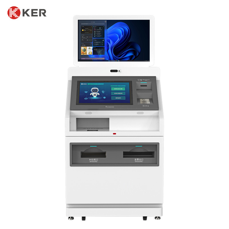 Latest company case about Interactive Automatic Touch Screen Ordering Machine Self Service Print Terminal Kiosk