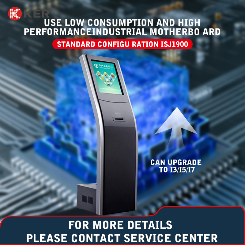 Latest company case about LCD queue management kiosk Call System Barcode Scanner Ticket Collect Terminal Self Service Queue Kiosk