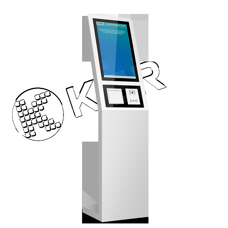 Latest company case about 21.5 inch self payment kiosk cash and coins acceptor car wash coin self service machine automatic ticket purchase machine