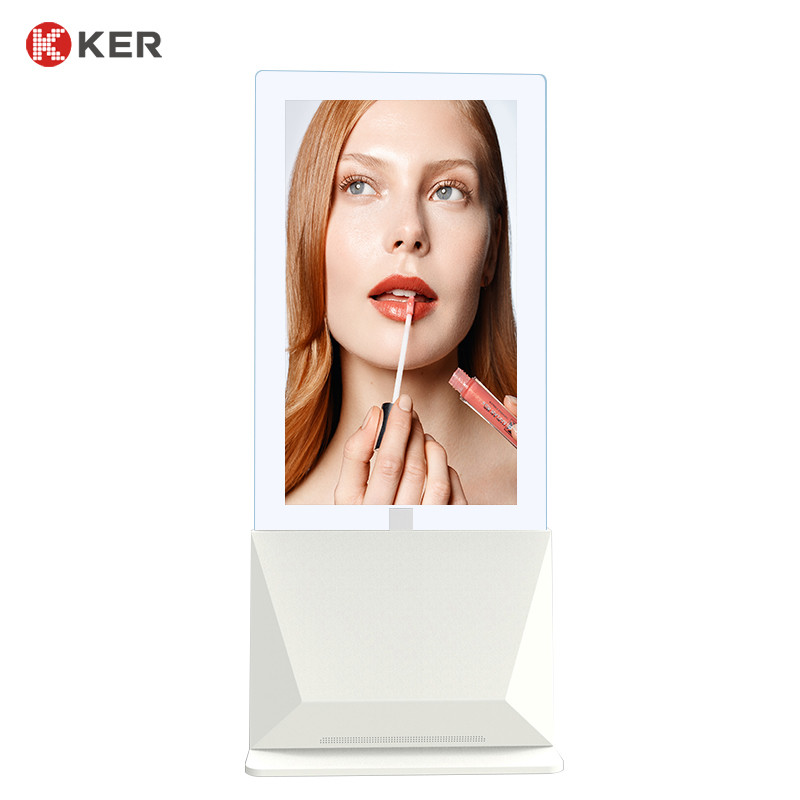 Latest company case about 43&quot; 55&quot; double side advertising player for supermarket\ exhibition ultra thin advertising display digital signage and displays