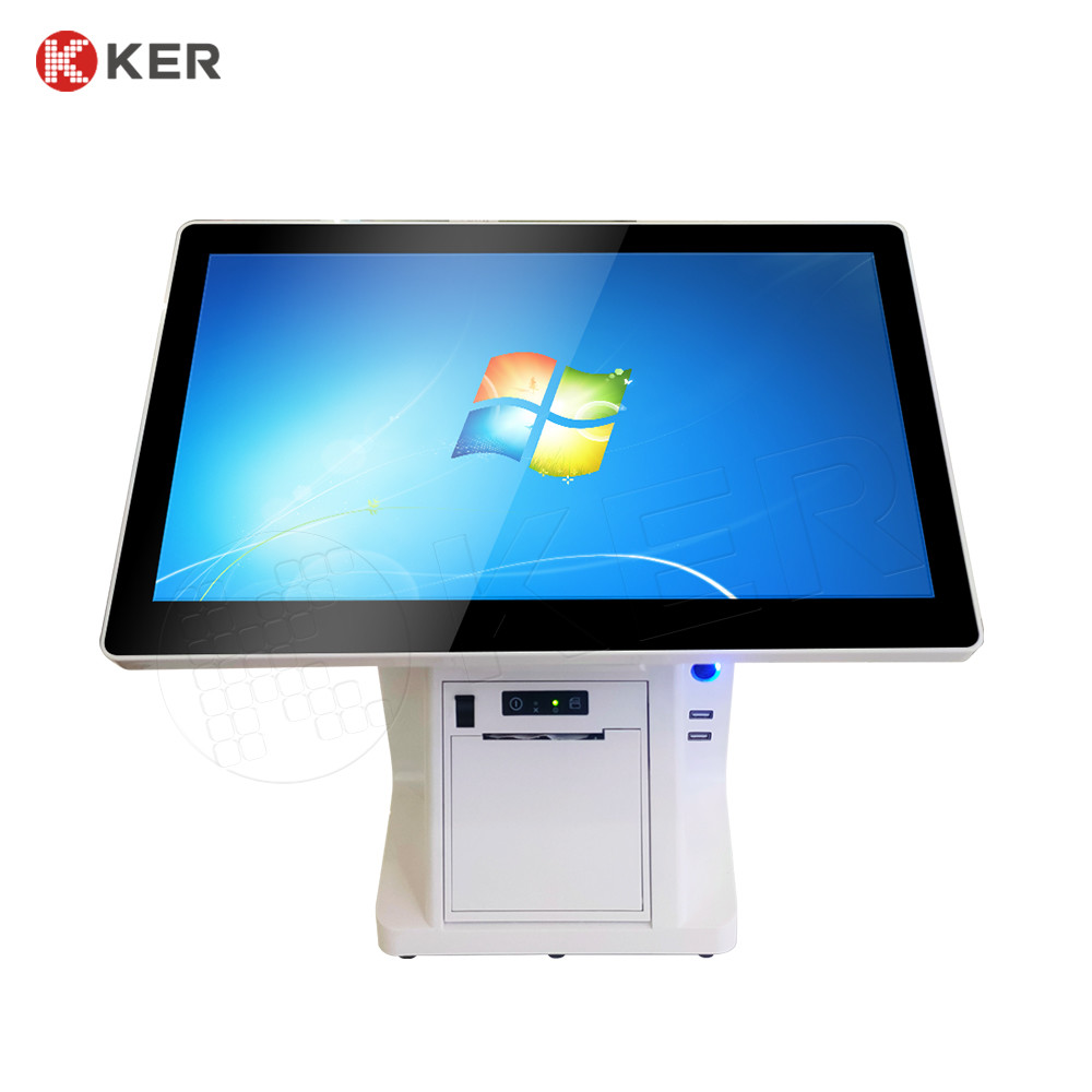 Latest company case about 15.6 Inch Cheap Cashier Cash Register System with Scanner Windows All In One Pos Systems Machine For Retail Restaurant