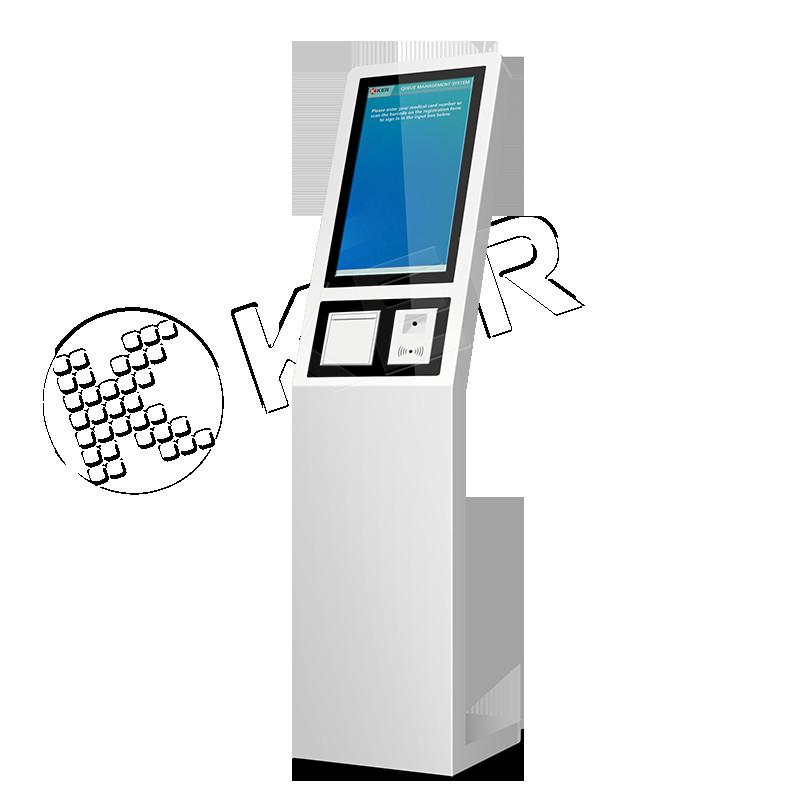 Latest company case about 21.5 inch self payment kiosk cash and coins acceptor car wash coin self service machine automatic ticket purchase machine