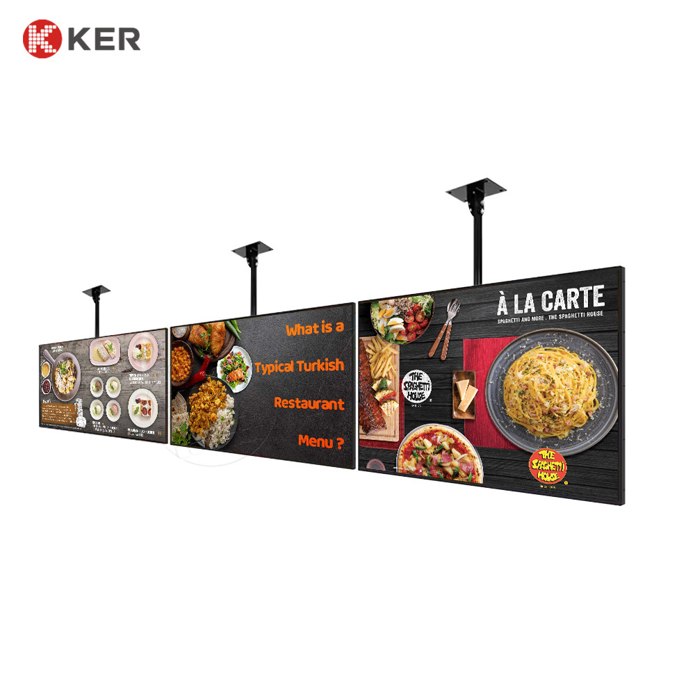 Latest company case about Indoor Display Screen 49&quot; 50&quot; Android Touch Monitor Wall Mounted Menu Board Advertising Player LCD Digital Signage and Displays