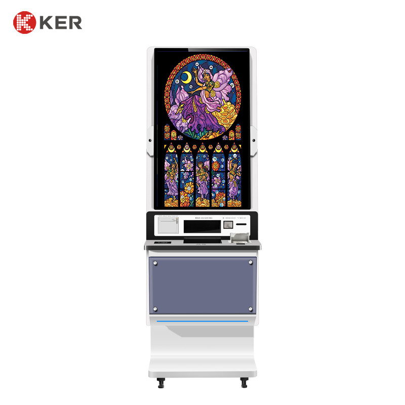 Latest company case about Self-Service Touch Screen Industrial Lcd Screen Ticket Multifunction Self Service Report Collect Terminal Kiosk