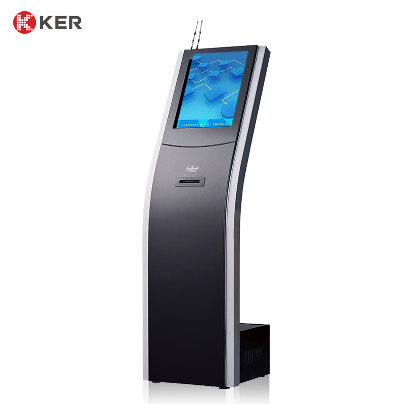 Latest company case about Self service payment kiosk with ATM ,bill,printing advertising screen,card reader,ticket vending machine queue kiosk