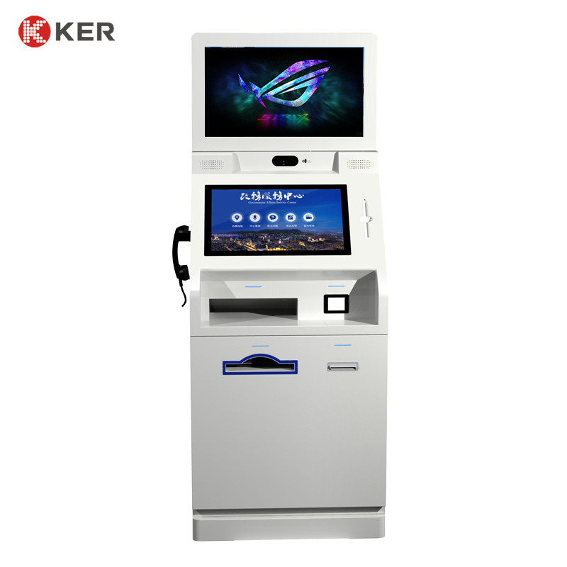 Latest company case about Dual Screen Document Printing And Scanning Machine Self Service Report Print Terminal