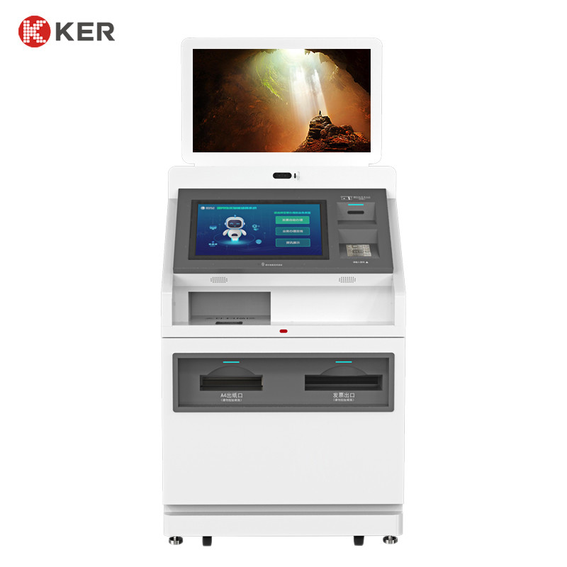 Latest company case about Digital Touch Screen Monitor Kiosk Self Service Report Print Terminal