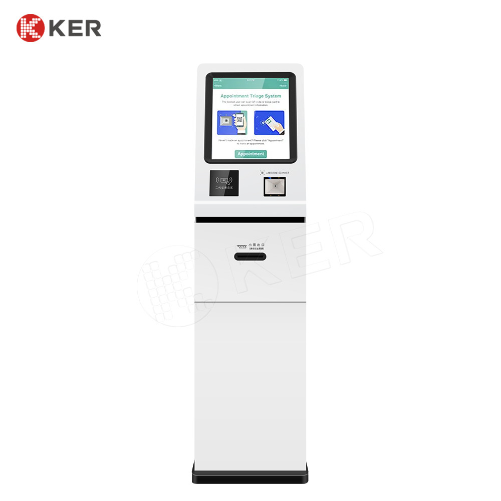 Latest company case about 17 inches ANDROID 10.1/12/13 WINDOWS 10 customization touchscreen print ticket kiosks self service payment kiosks