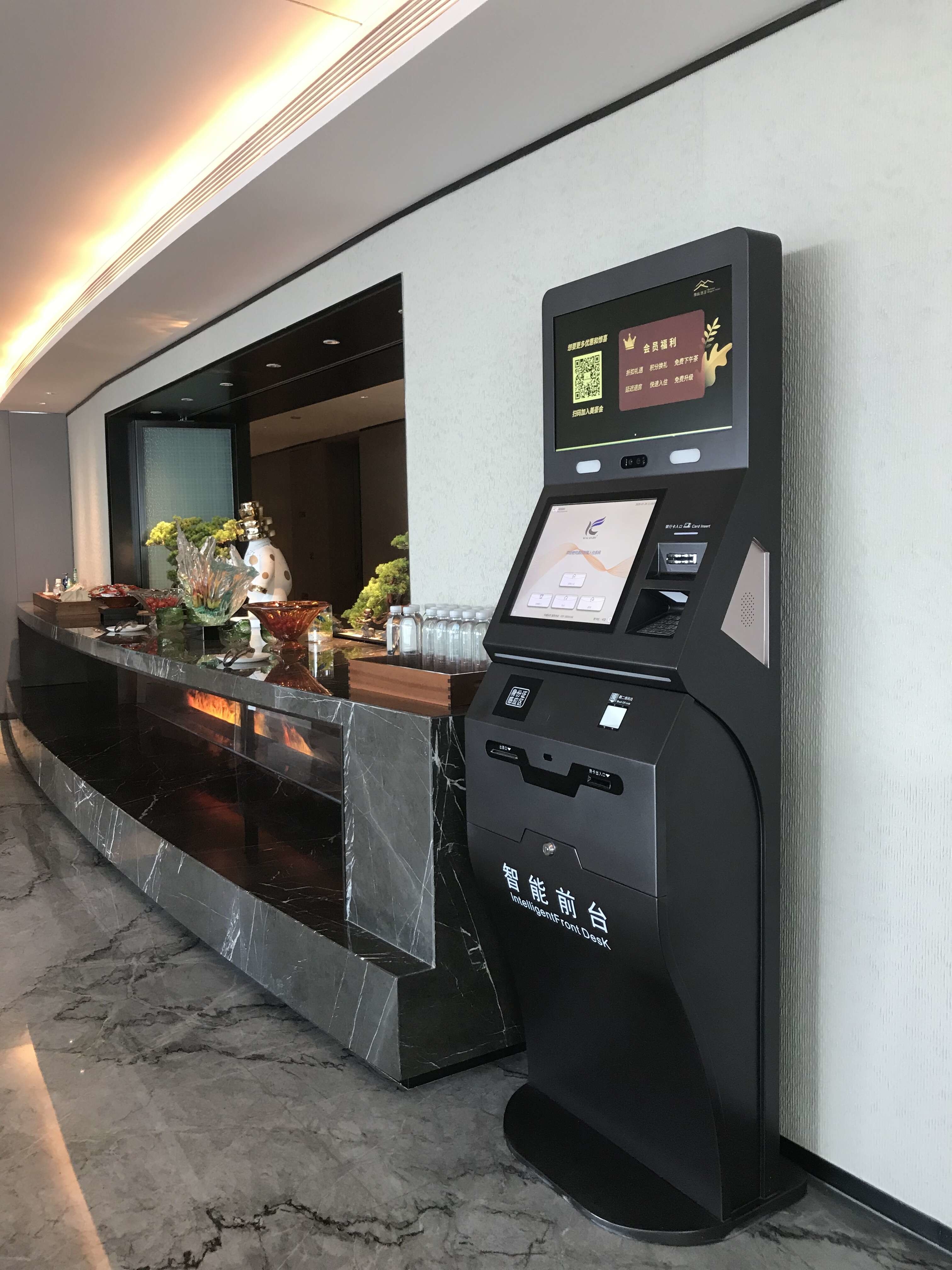 Latest company case about KER Hotel Check-in Kiosk Settled In Guangzhou Elegant Hotel (Zhujiang New Town Canton Tower)