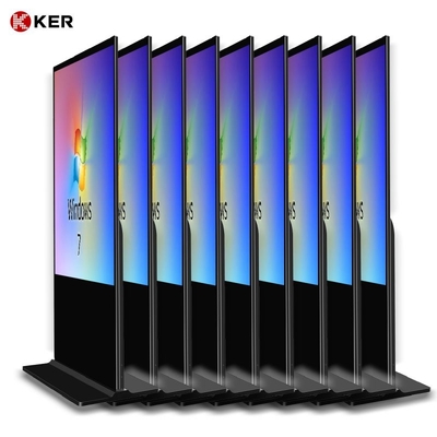 Portable 32 43 49 55 65 Inch Outdoor Floor Standing LCD Screen Video Digital Signage and Displays