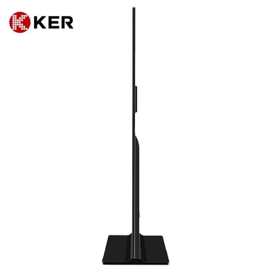 Floor standing vertical tv touch screen kiosk 4k outdoor advertising player display screen HD lcd led digital signage