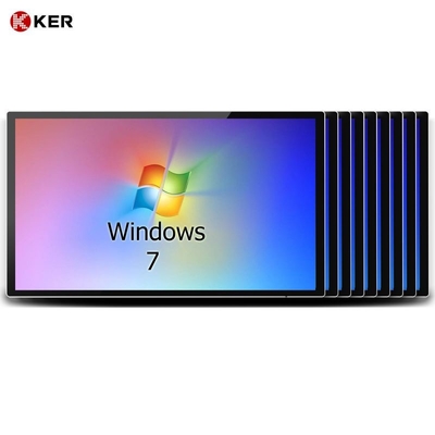 New Century Advertising Equipment 10 Points Touch Screen Capacitive Wall Mount Digital And Digital Signage