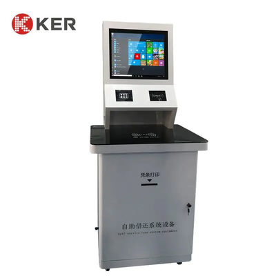 Query Function Payment Touch Screen Interactive Long Standby Terminal Self Service Pos Queue Kiosk For Library