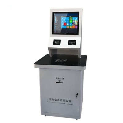Query Function Payment Touch Screen Interactive Long Standby Terminal Self Service Pos Queue Kiosk For Library