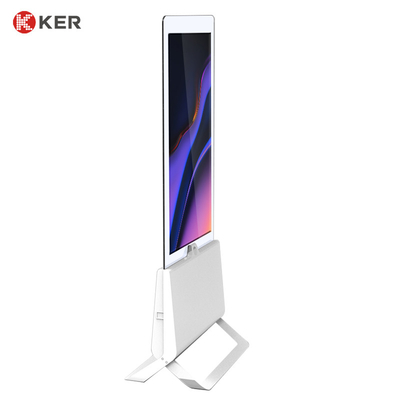 55 Inch Double Screen Floor Standing Large Digital Signage And Displays Double Sided Advertising Machine