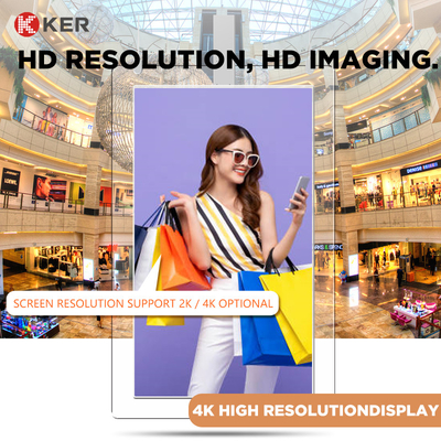43" 55" Double Screen Display Digital Signage Advertising Player