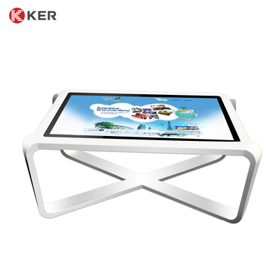 Multifunction Interactive Touch Screen Coffee Table Multifunction Self Service Terminal Kiosk