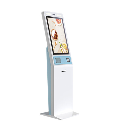 Self Service Queue And Call Terminal Touch Screen Machine Multifunction Self Service Kiosk