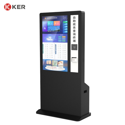 Windows Restaurant Ordering Self-Service-Printing Multifunction Self Service Kiosk