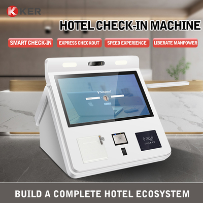 Hotel Check In Passport Scanner Kiosk Android Self Service Check In And Check Out Terminal Self Service Terminal