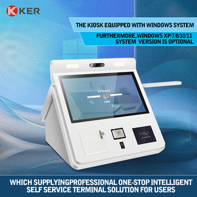 Windows Self Service Check In And Check Out Terminal Multifunction Self Service Terminal