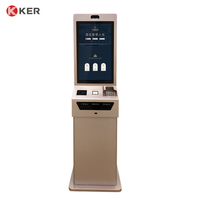 27 Inch Windows Infrared Touch Screen Kiosk Self Service Check In And Check Out Terminal
