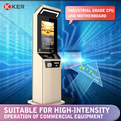Factory Direct Sale Unionpay Card Reader Hotel Terminal Multifunction Self Service Kiosk