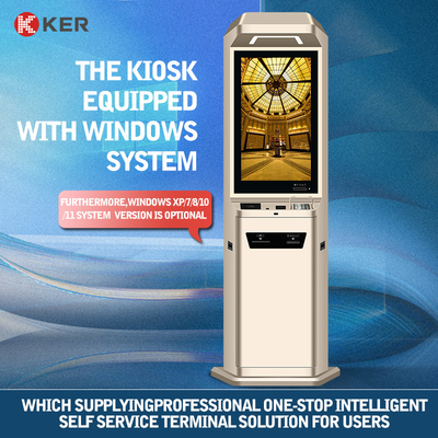 Factory Direct Sale Unionpay Card Reader Hotel Terminal Multifunction Self Service Kiosk