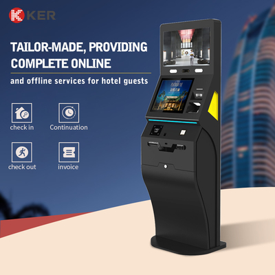 Manufacturer OEM ODM Infrared Touch Screen Self Service Check In And Check Out Terminal