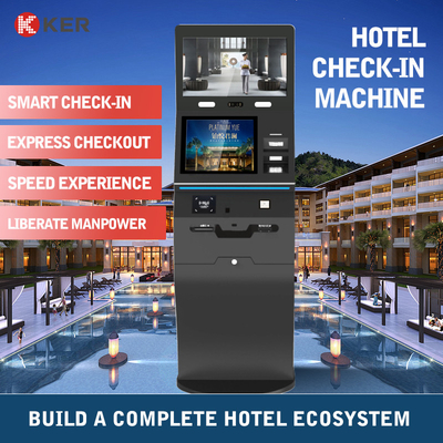 Manufacturer OEM ODM Infrared Touch Screen Self Service Check In And Check Out Terminal