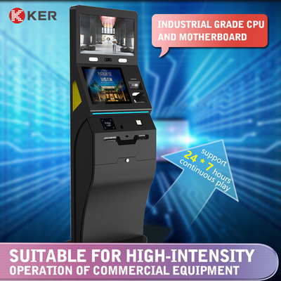 Windows/Android Multi-Touch Functions Hotel Terminal Multifunction Self Service Kiosk