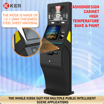 Windows/Android Multi-Touch Functions Hotel Terminal Multifunction Self Service Kiosk