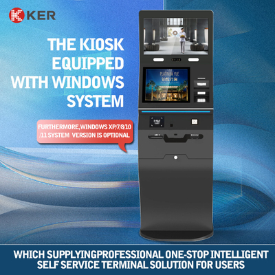 Windows/Android Multi-Touch Functions Hotel Terminal Multifunction Self Service Kiosk