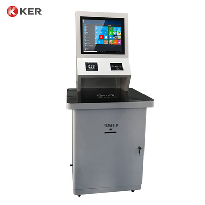 Built-In Rfid Reader Capacitive Touch Screen Library Multifunction Self Service Kiosk