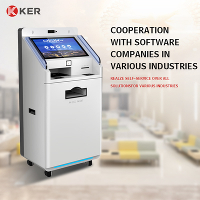 All In One Point Reporting printing terminal Smart Standing self service report print terminal