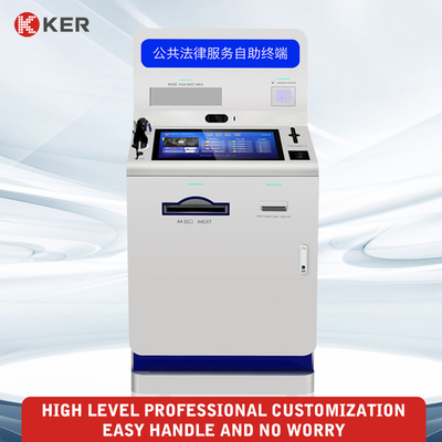 Government Service Termina Android/Windows Multifunction Self Service Report Collect Terminal Kiosk