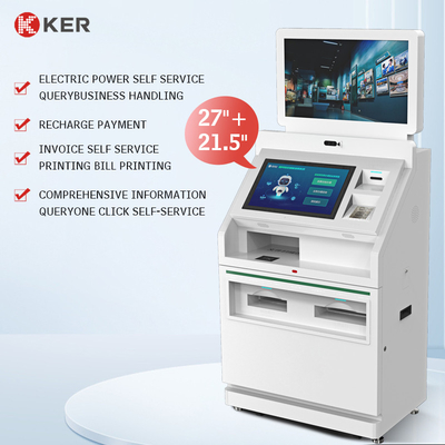 27" Floor Stand Self-Service Kiosk Win10 Multifunction self service report collect machine terminal Kiosk